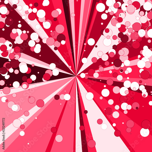 Colorful Lines Random Distribution Computational Generative Art background illustration