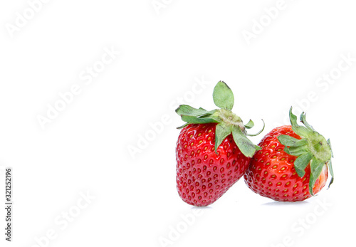 Fototapeta Naklejka Na Ścianę i Meble -  strawberry  Isolated on a white background
