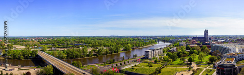 Sicht auf Magdeburg, Panorama © marcus_hofmann