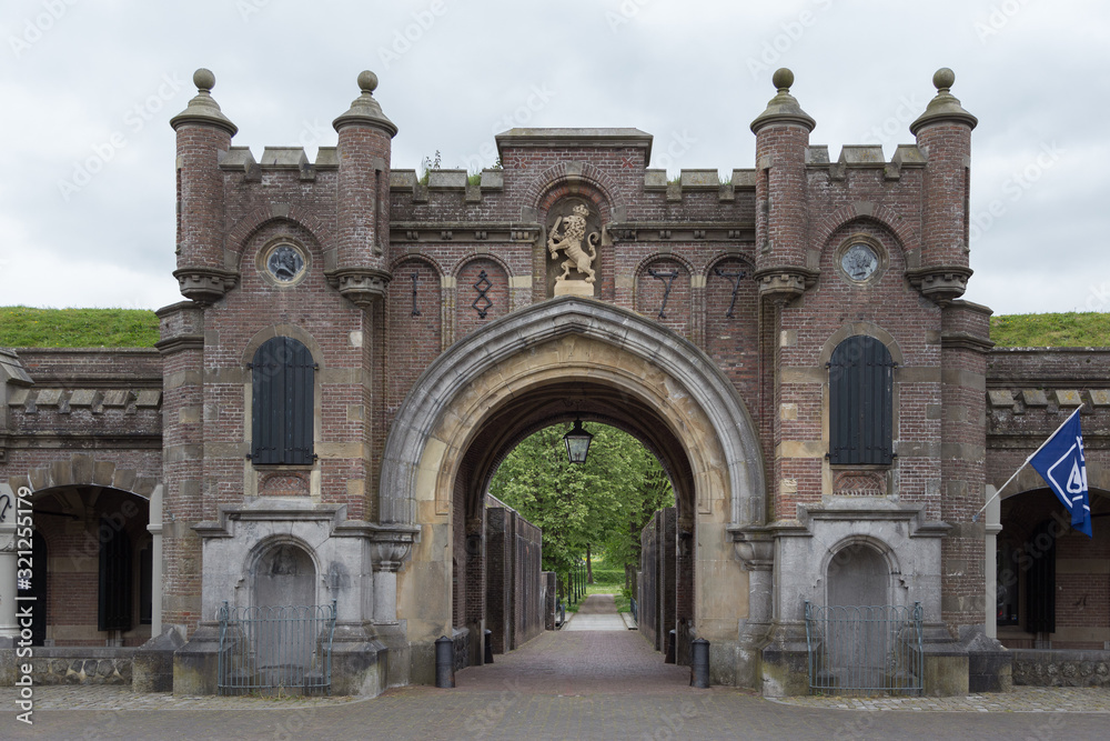 Utrecht city gate at Naarden