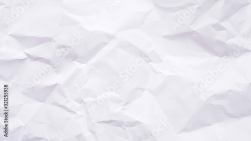 crumpled white paper background