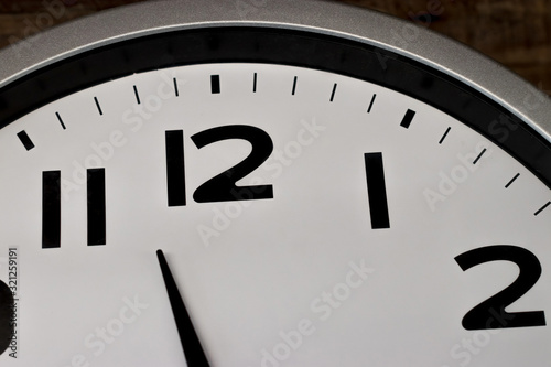 Close Up Picture of Wall Clocks