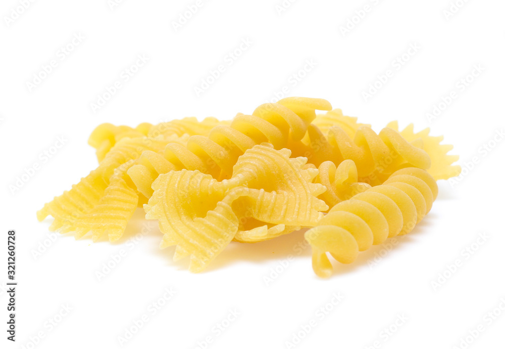 Pasta isolated on white background Pasta isolated on white background