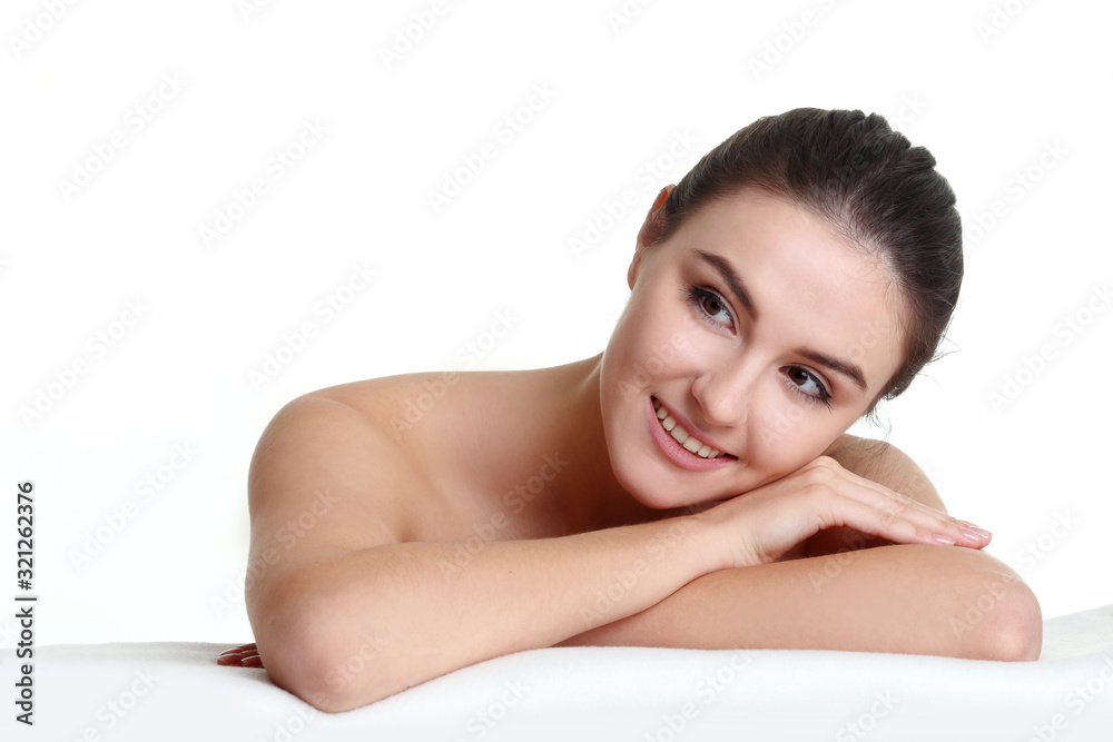 Young and healthy woman in spa salon. Traditional Swedish massage therapy and beauty treatments. Young and healthy woman in spa salon. Traditional Swedish massage therapy and beauty treatments.