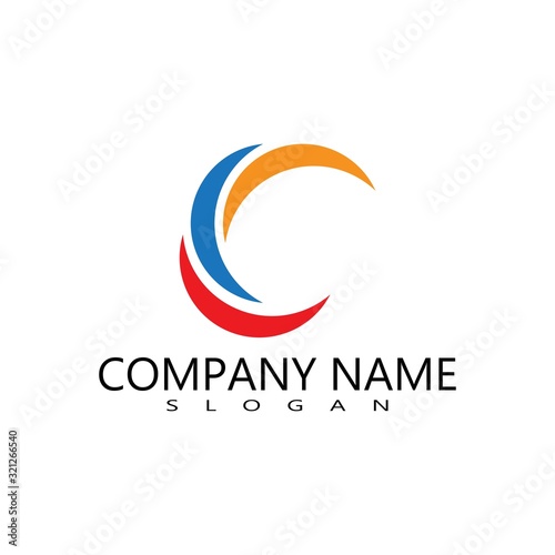 Free Download circle logo vector - GFXLoad