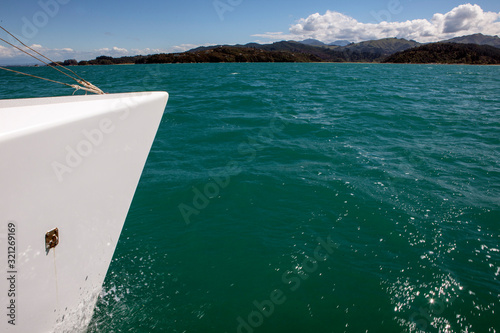 Sailing at Abel Tasman National Park. Sailing. New Zealand