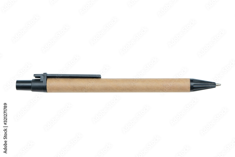 The pen is made from recycled paper The pen is made from recycled paper