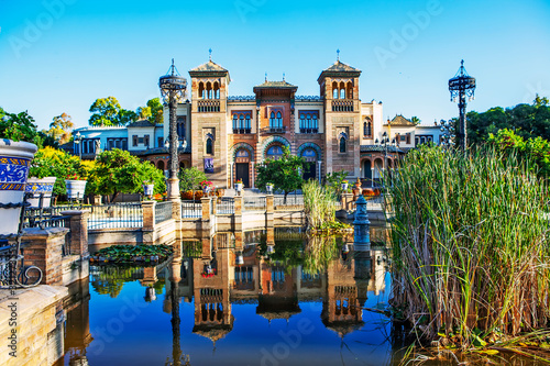 Moorish Pavilion. Carmona, Seville, Spain © aphonua