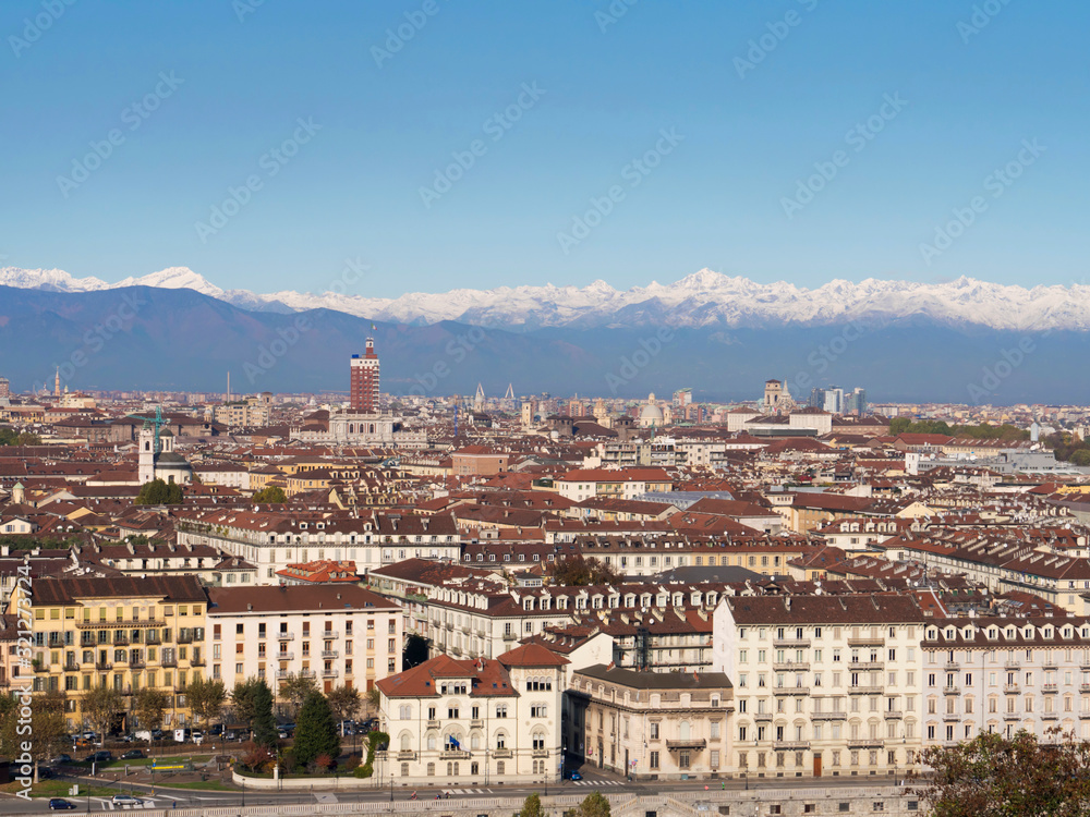 Italy, Turin, skyline