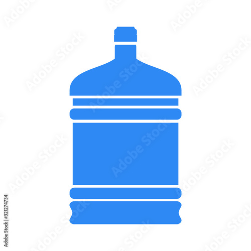 gallons and bottles icon design vector logo template EPS 10
