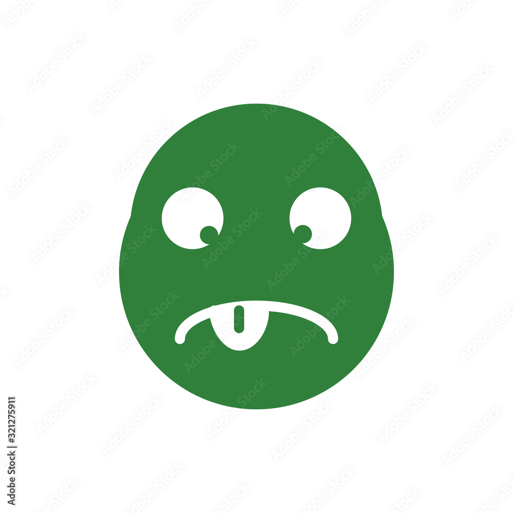 smile and stupid icon vector logo template EPS10 smile and stupid icon vector logo template EPS10