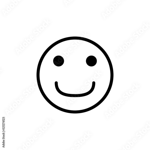 smile and stupid icon vector logo template EPS10