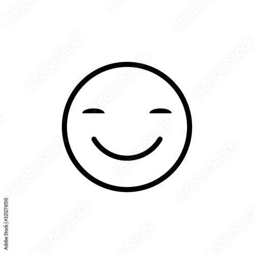 smile and stupid icon vector logo template EPS10