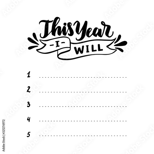 This year I will. Wish list template.