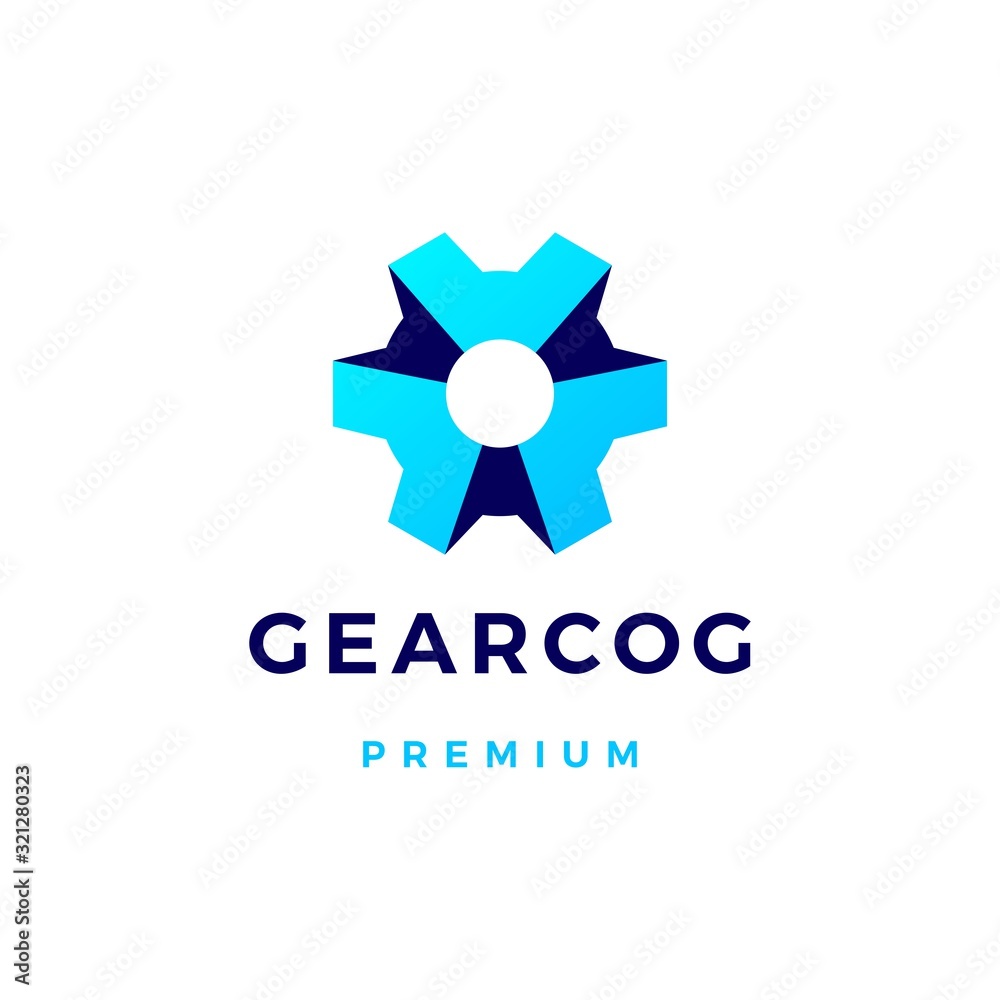gear cog cogs logo vector icon illustration gear cog cogs logo vector icon illustration