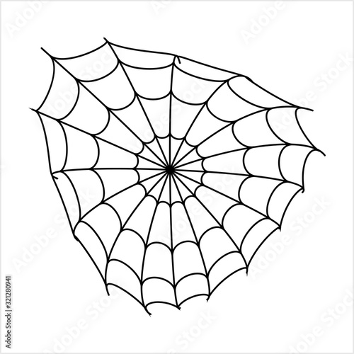 Spider Web Icon Design