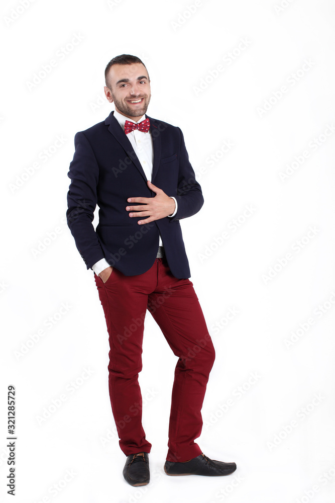 business, people and office concept - happy smiling businessman in dark jacket business, people and office concept - happy smiling businessman in dark jacket