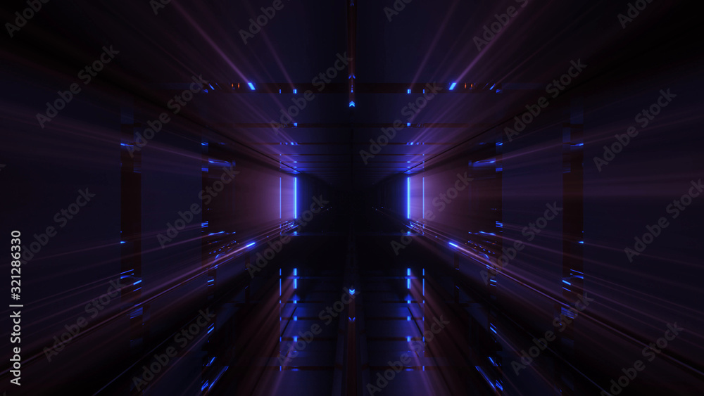 3d illustration backgrounds wallpaper artworks of a futuristic door of holy heaven or paradise