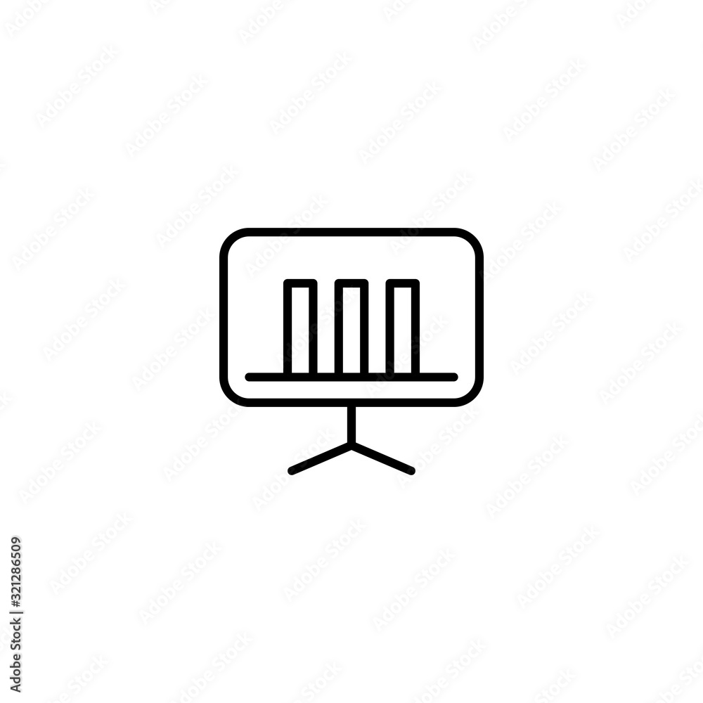 graph, data icon vector illustration graph, data icon vector illustration