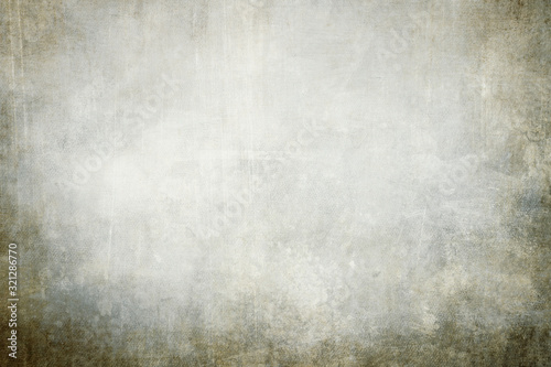 Distressed canvas painting background or texture
