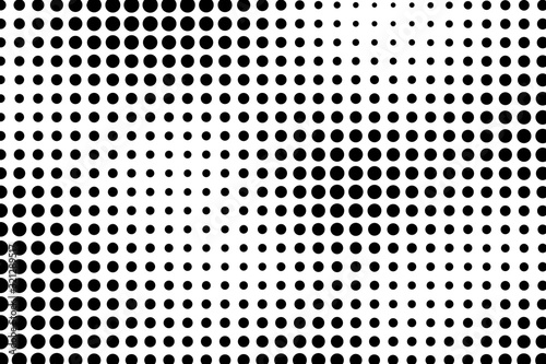 Vector background in comic book style with halftone gradient. Retro pop art design