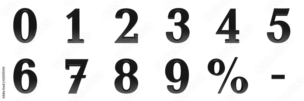 black 3d numbers 0 1 2 3 4 5 6 7 8 9 percent percentage sign minus symbol interest rate icons black 3d numbers 0 1 2 3 4 5 6 7 8 9 percent percentage sign minus symbol interest rate icons