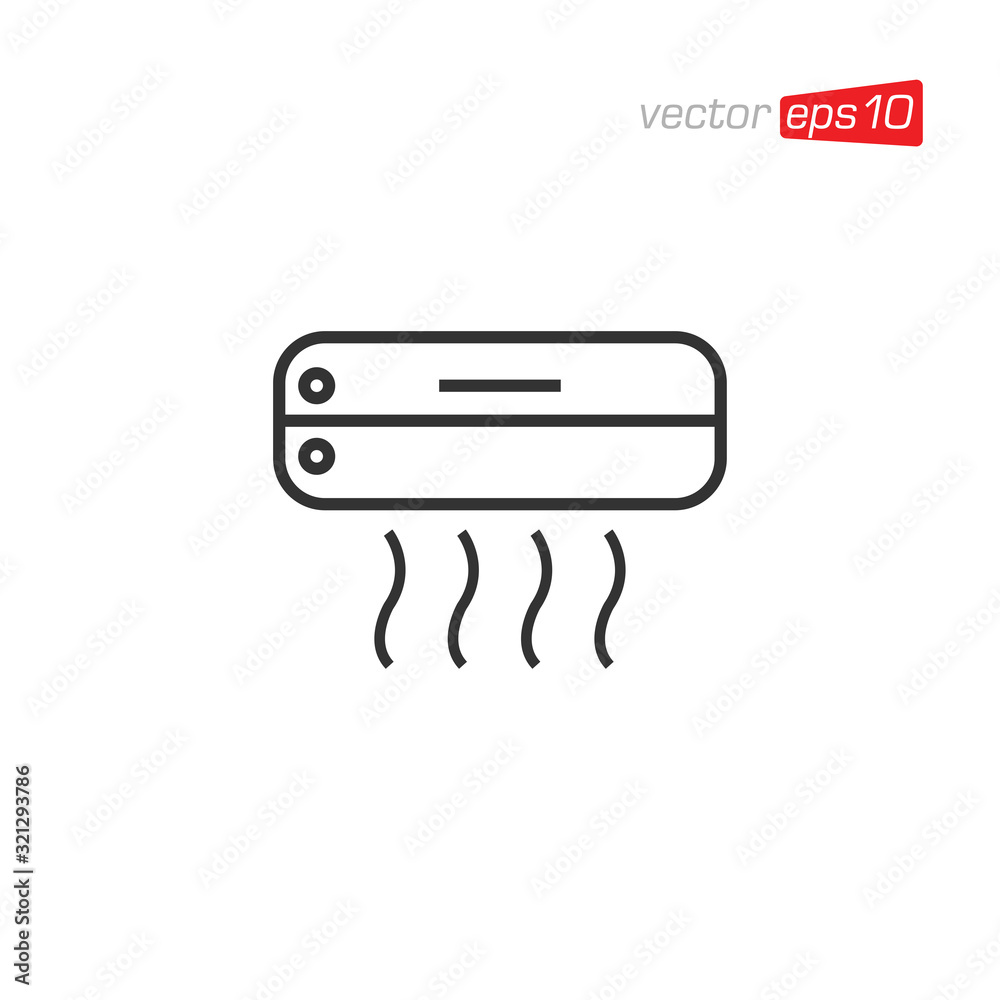 Air Conditioner Icon Design Vector Air Conditioner Icon Design Vector