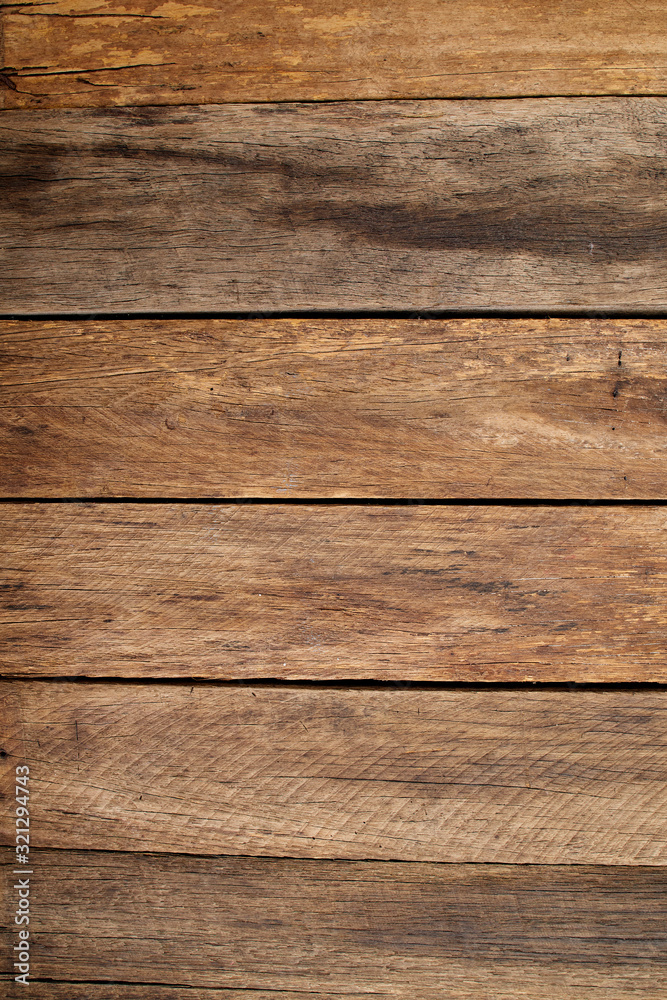 Fototapeta premium close up vintage wood floor texture background