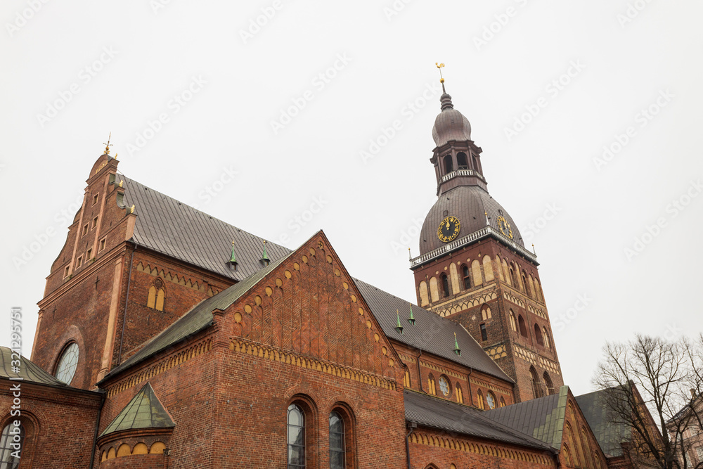 Fototapeta premium Riga streets in the afternoon