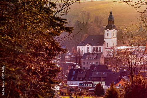 Die Kirche in Drebach