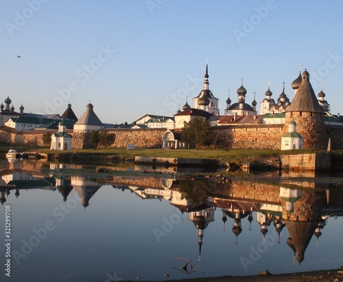 Landscape Solovetsky monastery photo