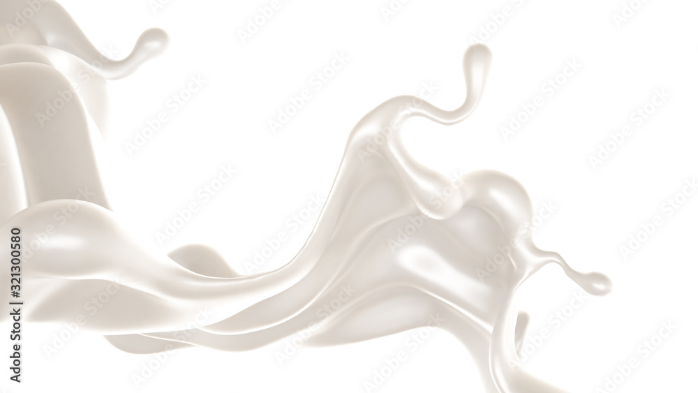 Splash fluid. 3d illustration, 3d rendering. Splash fluid. 3d illustration, 3d rendering.