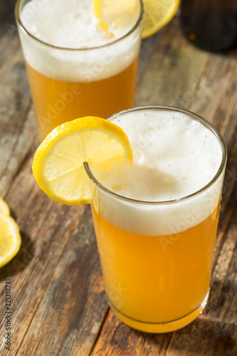 Refreshing Lemon Beer Shandy