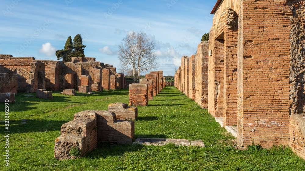 Ostia Antica, archaeological park Ostia Antica, archaeological park