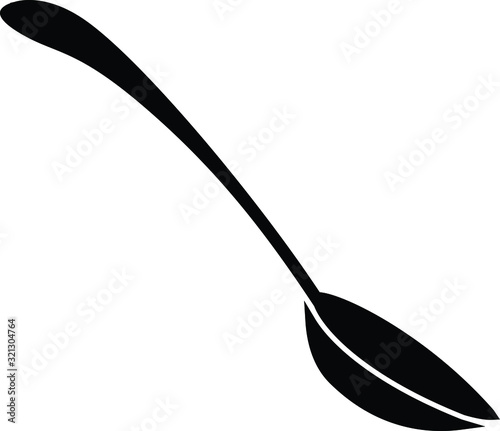 spoon  icon, vector photo