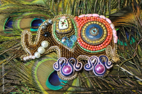 It is fashionable to wear brooches on clothes, on bags - everywhere