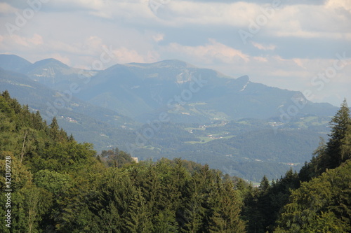 panoramic view of mountains © Russell