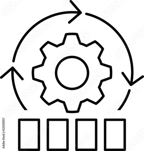 kpi icon, vector