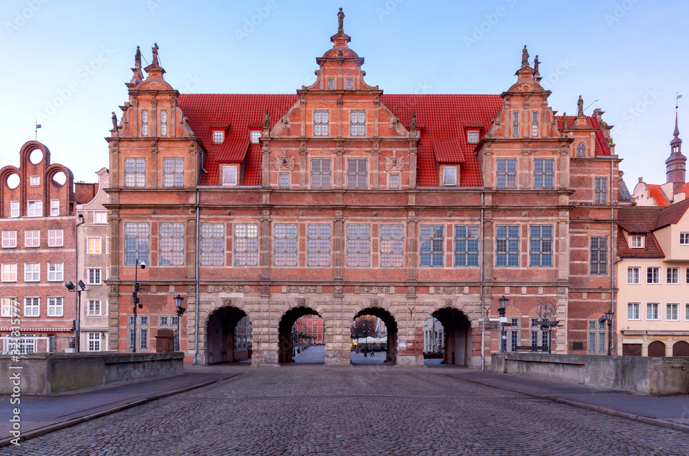 Obraz premium Gdansk. City gate.