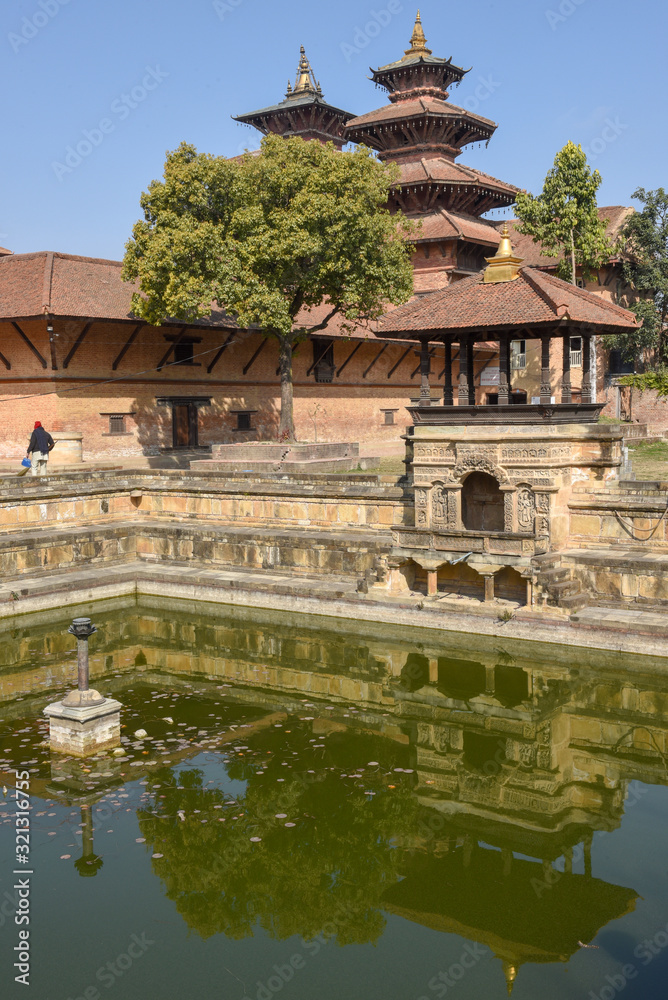 Temple of Durban square at Patan near Kathmandu in Nepal Temple of Durban square at Patan near Kathmandu in Nepal