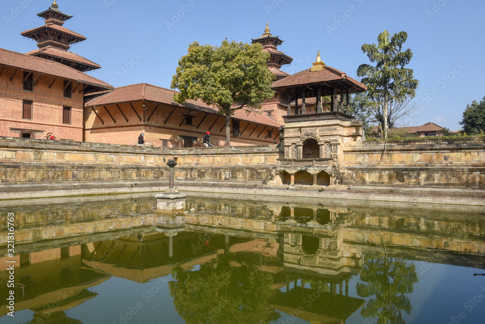 Temple of Durban square at Patan near Kathmandu in Nepal Temple of Durban square at Patan near Kathmandu in Nepal