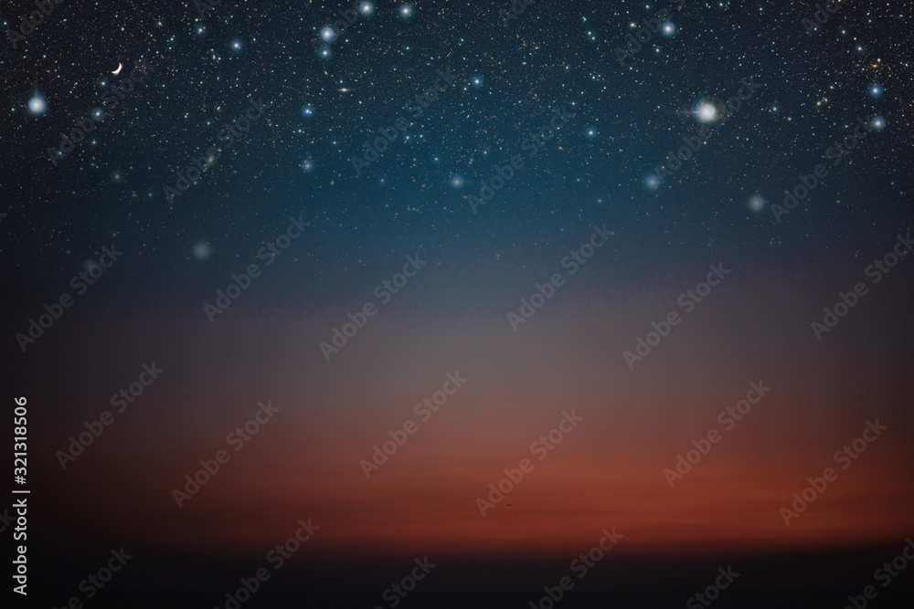 Abstract background with Stars