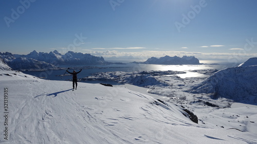 Skitour Lofoten © Samuel