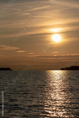 Sunset Over Adriatic Sea