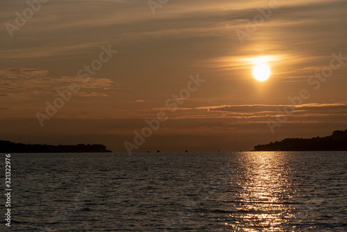 Sunset Over Adriatic Sea © precinbe