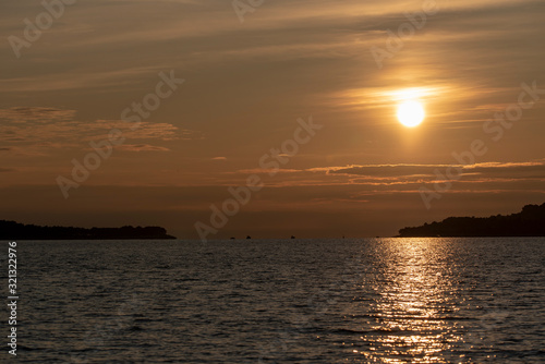 Sunset Over Adriatic Sea