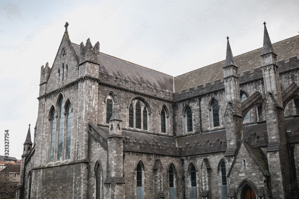 architectural detail of St Patrick s Cathedral architectural detail of St Patrick s Cathedral