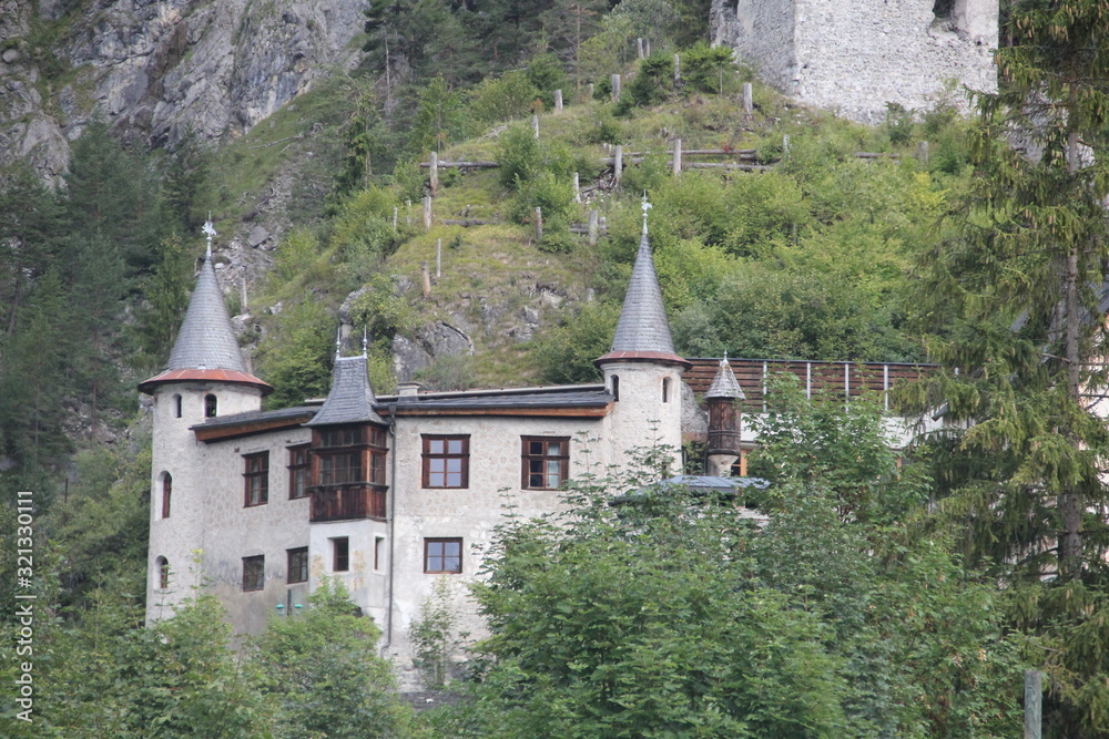 fortress in the mountains