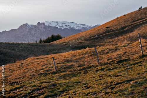 Beatiful mountain, Novegno, Vicenza, Italy photo