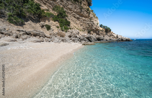 Cala Gabbiani beach, Sardinia, Italy